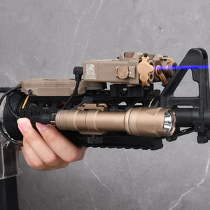 Planet Gates Tactical DBAL-A2 Simplified Version Surefir M300A M600C Flashlight Sets Red Dot Airsoft Indicator Fit 20mm Rail Hunting Laser