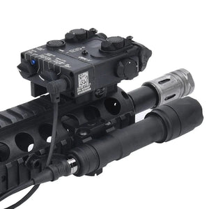 Planet Gates Tactical DBAL-A2 Simplified Version Surefir M300A M600C Flashlight Sets Red Dot Airsoft Indicator Fit 20mm Rail Hunting Laser
