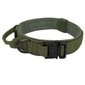 Planet Gates Tactical Dog Collar Military Adjustable Duarable Nylon Lead For Medium Large Walking Training Pet Accessory Breakaway Leash Rope