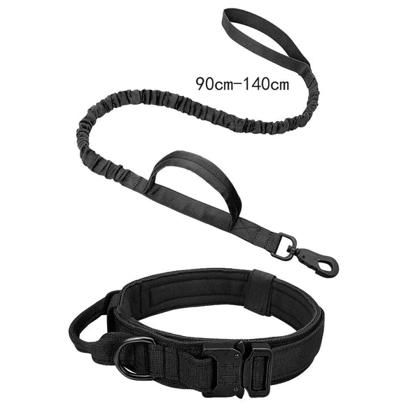 Planet Gates Tactical Dog Collar Military Adjustable Duarable Nylon Lead For Medium Large Walking Training Pet Accessory Breakaway Leash Rope