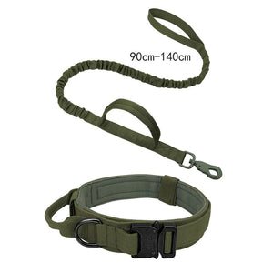 Planet Gates Tactical Dog Collar Military Adjustable Duarable Nylon Lead For Medium Large Walking Training Pet Accessory Breakaway Leash Rope