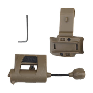 Planet Gates Tactical Helmet Light MPLS CHARGE 4 Mode Green Red IR Laser Helmet Lamp Energy Saving Hunting Airsoft Military Helmet Flashlight