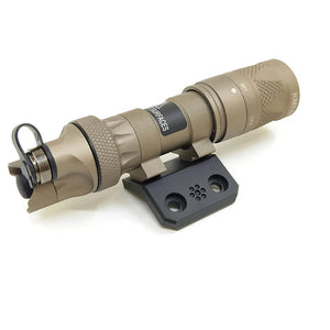 Planet Gates Tactical M300 M600 Flashlight Base MLOK Side Mounting Bracket Rail CNC Metal Base Flashlight Stand Hunting Accessories