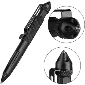 Planet Gates Tactical Pen Multifunction Aluminum Alloy Emergency Glass Breaker Pen Outdoor Camping Security Survival Tools