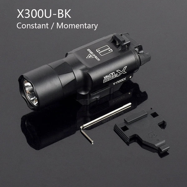 Planet Gates Tactical Surefir X300 X300U X300UH-B XH35 Pistol X300V Scout Light Weapon Gun Light Lanterna Rifle Strobe Flashlight Hunting