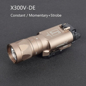 Planet Gates Tactical Surefir X300 X300U X300UH-B XH35 Pistol X300V Scout Light Weapon Gun Light Lanterna Rifle Strobe Flashlight Hunting