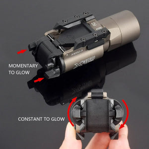 Planet Gates Tactical Surefir X300 X300U X300UH-B XH35 Pistol X300V Scout Light Weapon Gun Light Lanterna Rifle Strobe Flashlight Hunting