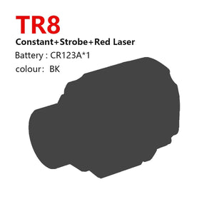 Planet Gates Tactical TR8 TR7 TR1 TR4 LED Weapon Light Scout  Red Laser Sight for Pistol Glock HK USD 1911 Strobe Flashlight Rifle Rapid Fire