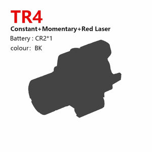 Planet Gates Tactical TR8 TR7 TR1 TR4 LED Weapon Light Scout  Red Laser Sight for Pistol Glock HK USD 1911 Strobe Flashlight Rifle Rapid Fire