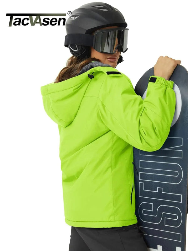 Planet Gates TACVASEN Winter Warm Jackets Women's Ski Jacket Stylish Camping Hiking Outdoor Adventure Snowboard Jackets Coats Windbreaker