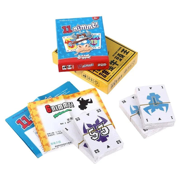 Planet Gates Take 6 Nimmt Board Game  2-10 Players Funny Gift For Party Family Card Games