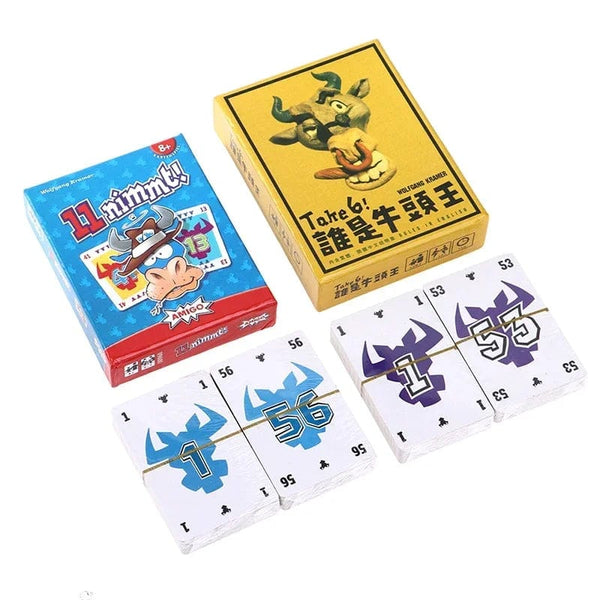 Planet Gates Take 6 Nimmt Board Game  2-10 Players Funny Gift For Party Family Card Games