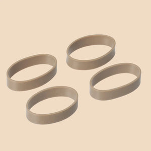 Planet Gates Tan Tactical 4PCS/SET High Strength Elastic Rubber Ring Hunting Airsoft Rilfe Rubber Band For DBAL A2 PEQ15 Flashlight Laser Sight