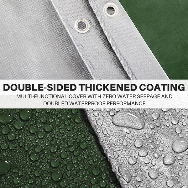 Planet Gates Tarp 2m*2 2*3 3*3 3×4m Waterproof Green Silver Rain Cover Uv Block Tarpaulin Awning Canopy Cover awningSummer Backyard Garden