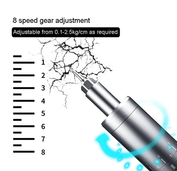 Planet Gates TBK-008 TBK 008 Adjustable Position Electric Charging Screwdriver Set IOS Android Phone Repair Dismantling High Precision Tools