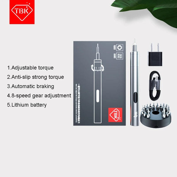 Planet Gates TBK-008 TBK 008 Adjustable Position Electric Charging Screwdriver Set IOS Android Phone Repair Dismantling High Precision Tools