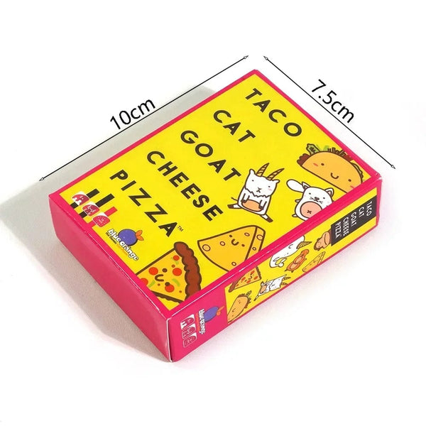 Planet Gates TC Cat Goat Chee Piza Playing Cards Santa Cookie Elf Candy Board Funny Games for Couples 2-8 People Friends Party Games