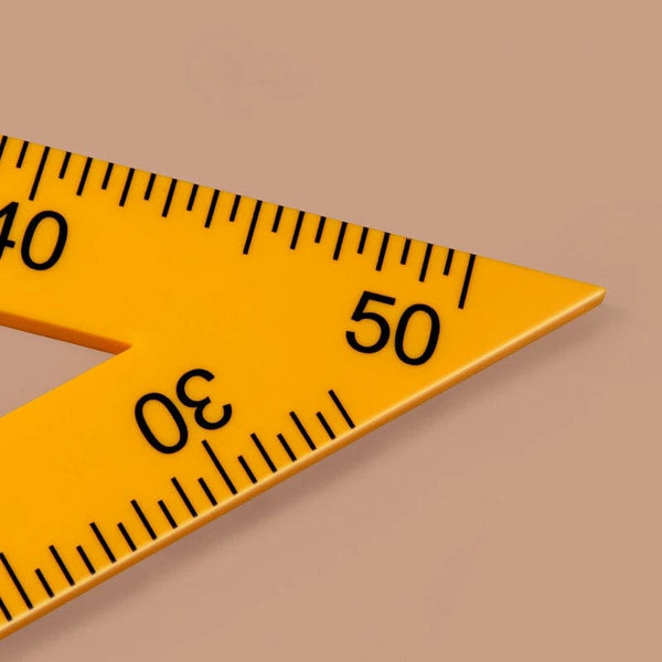 Planet Gates Teaching Triangle Ruler Protractor Compass Math Drawing Instruments For Teachers Educational Stationery 50/100cm Straight Ruler