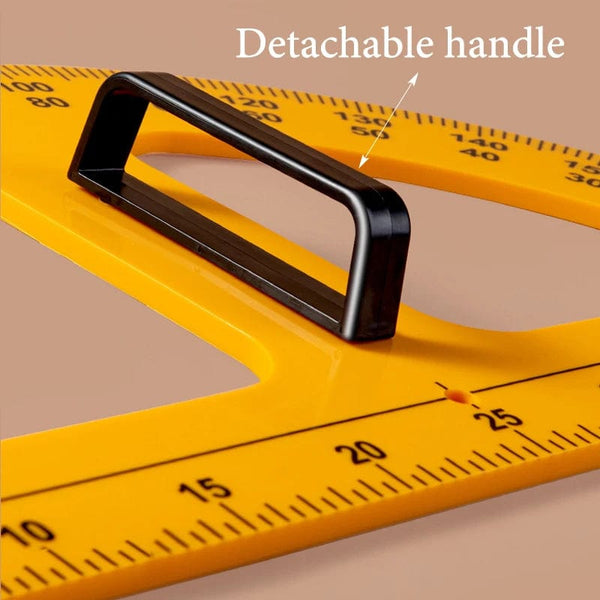 Planet Gates Teaching Triangle Ruler Protractor Compass Math Drawing Instruments For Teachers Educational Stationery 50/100cm Straight Ruler
