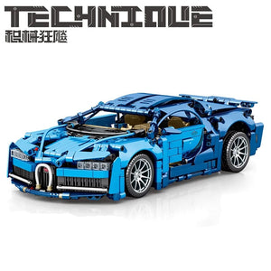 Planet Gates Technical Bugatti Building Blocks Lamborghini Hypercar Racing Car Model Assemble Vehicle Bricks Toys For Boys Children Gifts