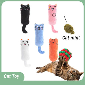 Planet Gates Teeth Grinding Catnip Toys Funny Interactive Plush Cat Toy Pet Kitten Chewing Vocal Toy Claws Thumb Bite Cat Mint For Cat Rustle