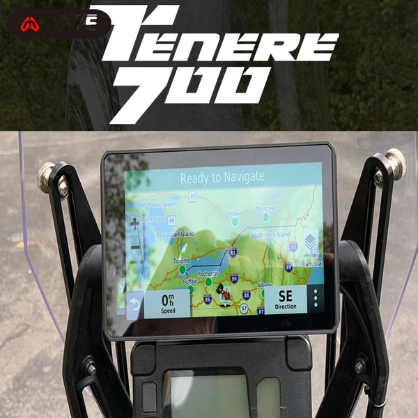 Planet Gates TENERE 700 Motorcycle Windscreen Adjusters Windshield Bracket For Yamaha Tenere 700 T7 Rally XTZ 700 XT700Z 2019-2023 2022 2021