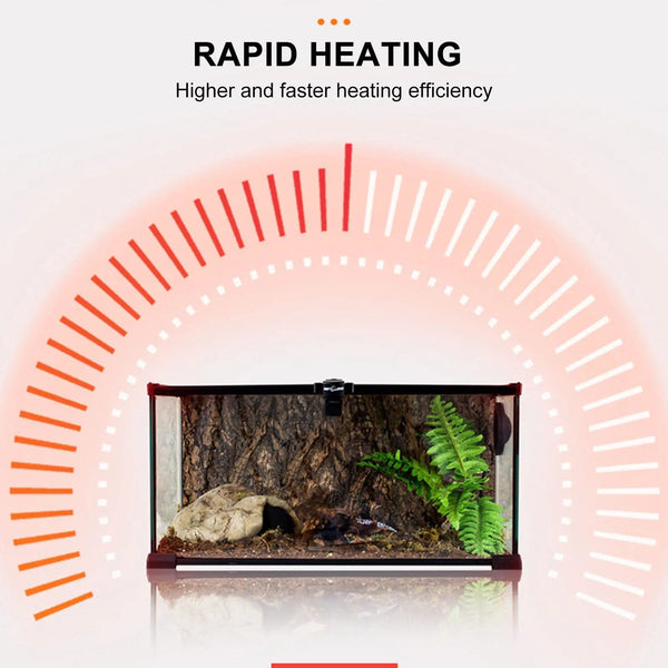 Planet Gates Terrarium Aquarium Reptiles Heat Mat Climbing Pet Heating Warm Pads Adjustable Temperature Controller Mats Reptiles Supplies