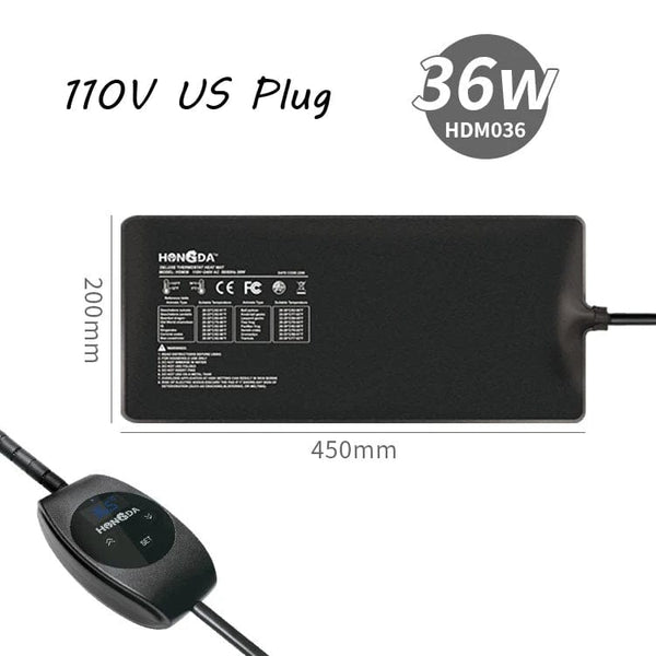 Planet Gates Terrarium Reptiles lizard Heat Mat Climbing Pet Heating Warm Pads Intelligent Adjustable Temperature Controller Mats 110v/220v