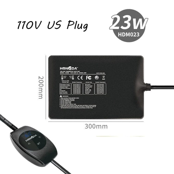 Planet Gates Terrarium Reptiles lizard Heat Mat Climbing Pet Heating Warm Pads Intelligent Adjustable Temperature Controller Mats 110v/220v