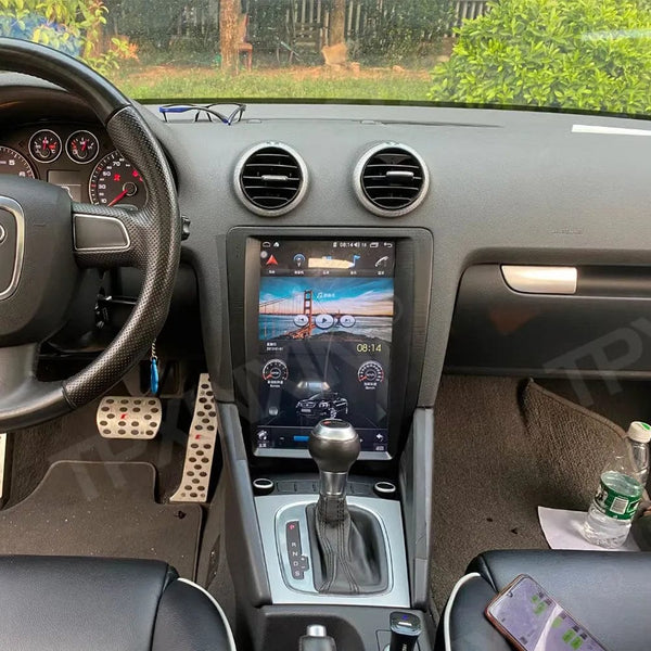 Planet Gates Tesla Screen For Audi A3 8P S3 2008-2012 Android Radio Car Multimedia Player Stereo Audio GPS Navigation Headunit Wifi Carplay