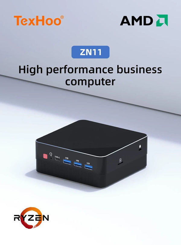Planet Gates TexHoo AMD R7 5800H 5825U 4800H R5 5500U 4500U Mini PC  Supports up to 32GB RAM 2T NVME SSD WIFi6 Computer PC  Win 11 Pro