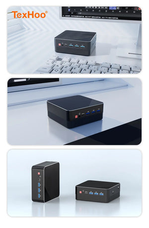 Planet Gates TexHoo AMD R7 5800H 5825U 4800H R5 5500U 4500U Mini PC  Supports up to 32GB RAM 2T NVME SSD WIFi6 Computer PC  Win 11 Pro