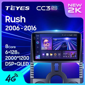 Planet Gates TEYES CC3L CC3 2K For Toyota Rush J200 1 2006 - 2016 Right hand drive Car Radio Multimedia Video Player Navigation stereo GPS Android 10 No 2din 2 din dvd