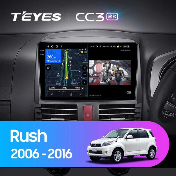 Planet Gates TEYES CC3L CC3 2K For Toyota Rush J200 1 2006 - 2016 Right hand drive Car Radio Multimedia Video Player Navigation stereo GPS Android 10 No 2din 2 din dvd
