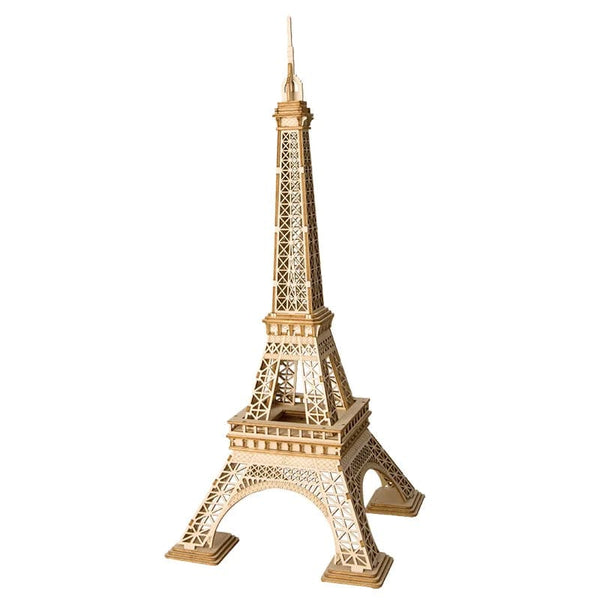 Planet Gates TG501 Paris Tower / Russian Federation Robotime 3D Wooden Puzzle Game Big Ben Tower Bridge Pagoda Building Model Toys For Children Kids Birthday Gift