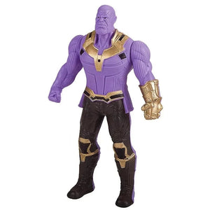Planet Gates Thanos bagged 17 Cm Children Toys Marvel Anime Figures Spiderman Hulk Action Figure Iron Man Cartoon Kids Toy Christmas Gift Glow Doll Hobbies