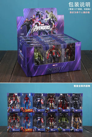 Planet Gates Thanos Disney ZD Original Marvel legends The Avengers Iron Man Spider Man Thor Captain America Thanos Hulk War Machine Action Figures