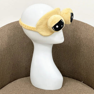 Planet Gates The Maw Pou Cotton Slipper Anime Plush Slippers Kawaii Cartoon Soft Stuffed Fluffy Thick Non-slip Shoes Alien Pou Doll Home Indo