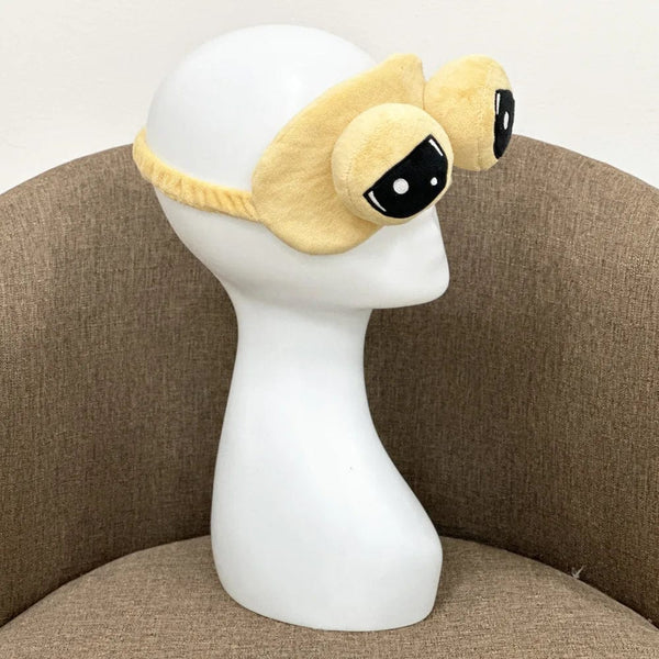 Planet Gates The Maw Pou Cotton Slipper Anime Plush Slippers Kawaii Cartoon Soft Stuffed Fluffy Thick Non-slip Shoes Alien Pou Doll Home Indo