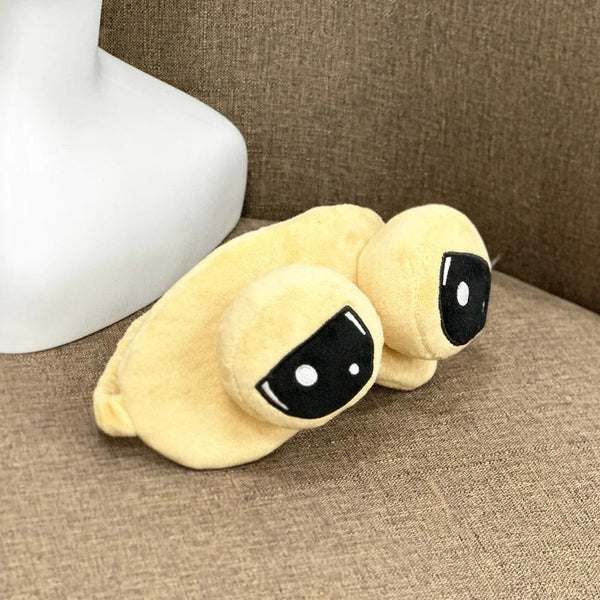 Planet Gates The Maw Pou Cotton Slipper Anime Plush Slippers Kawaii Cartoon Soft Stuffed Fluffy Thick Non-slip Shoes Alien Pou Doll Home Indo