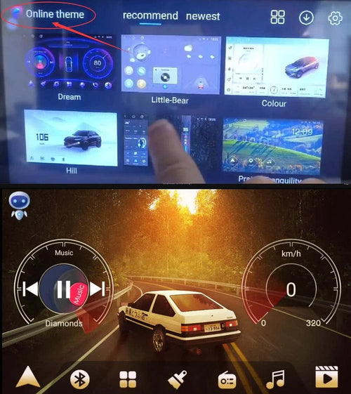 Planet Gates Theme Active Code WITSON UI Code Active Car Radio Online Theme Function , More than 150 Types UI, Works 15 monthes