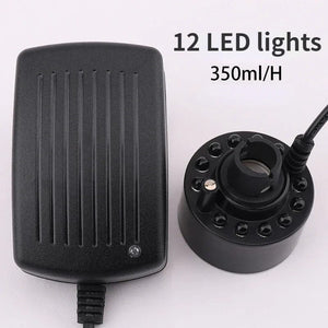 Planet Gates There is light / US Plug 1 LED Super Ultrasonic Mist Creator Fogger Nebulizer Water Fountain Vaporizer