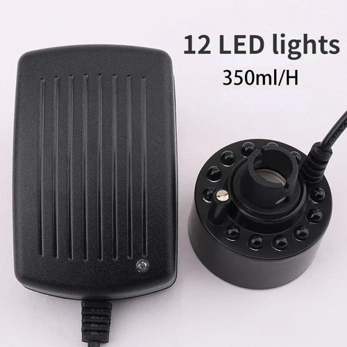 Planet Gates There is light / US Plug 1 LED Super Ultrasonic Mist Creator Fogger Nebulizer Water Fountain Vaporizer