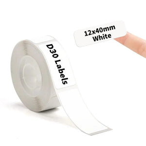 Planet Gates Thermal Label Paper Sticker Self-Adhesive For Portable Printer Phomemo D30 D30S D35 Marklife P15 Waterproof Scratch-Resistant