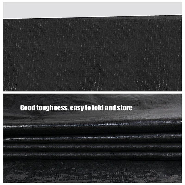 Planet Gates Thick 0.29mm Black PE Tarpaulin Rainproof Cloth Garden Greenhouse Succulent Plants Cover Waterproof Sunscreen Sunshade Cloth
