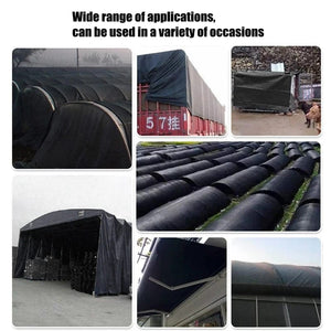 Planet Gates Thick 0.29mm Black PE Tarpaulin Rainproof Cloth Garden Greenhouse Succulent Plants Cover Waterproof Sunscreen Sunshade Cloth