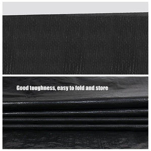 Planet Gates Thick 0.29mm Black PE Tarpaulin Rainproof Cloth Garden Greenhouse Succulent Plants Cover Waterproof Sunscreen Sunshade Cloth