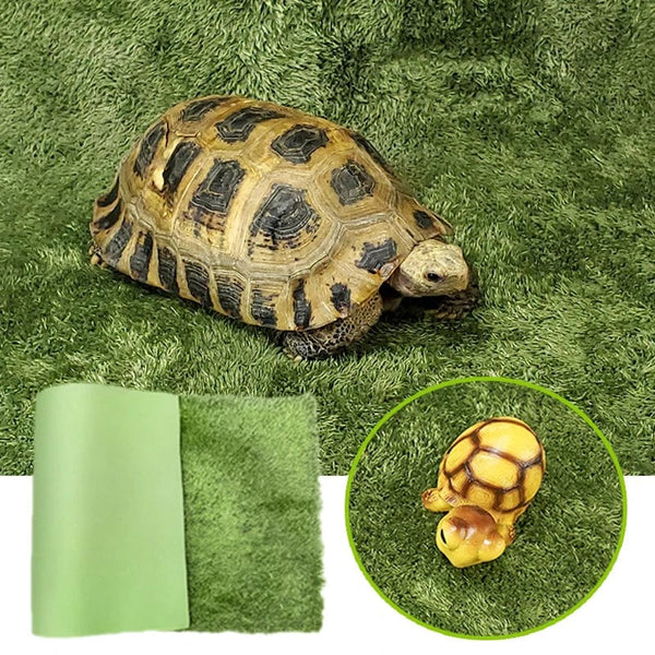 Planet Gates Thicken Double Layer Reptile Pets Moss Carpet Cushion Material Frog Tortoise Snake Lizard Mats Moisturizing Fake Lawn