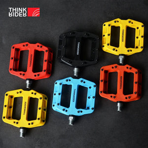 Planet Gates ThinkRider Flat Bike Pedals MTB Road 3 Sealed Bearings Bicycle Pedals Mountain Pedals Wide Platform Bicicleta Accessories