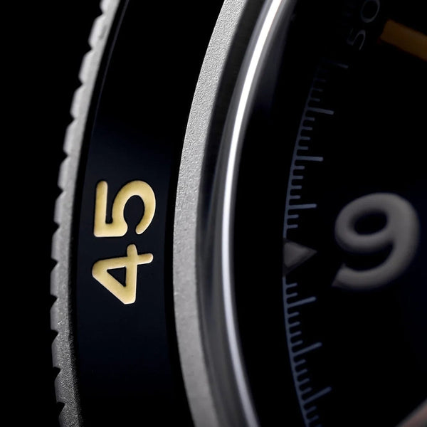 Planet Gates THORN 50-Fathoms Watch Men 40MM Vintage NH35 Movement Automatic K9 Mineral Crystal TR900 C3 Luminous Barracuda 200M Waterproof